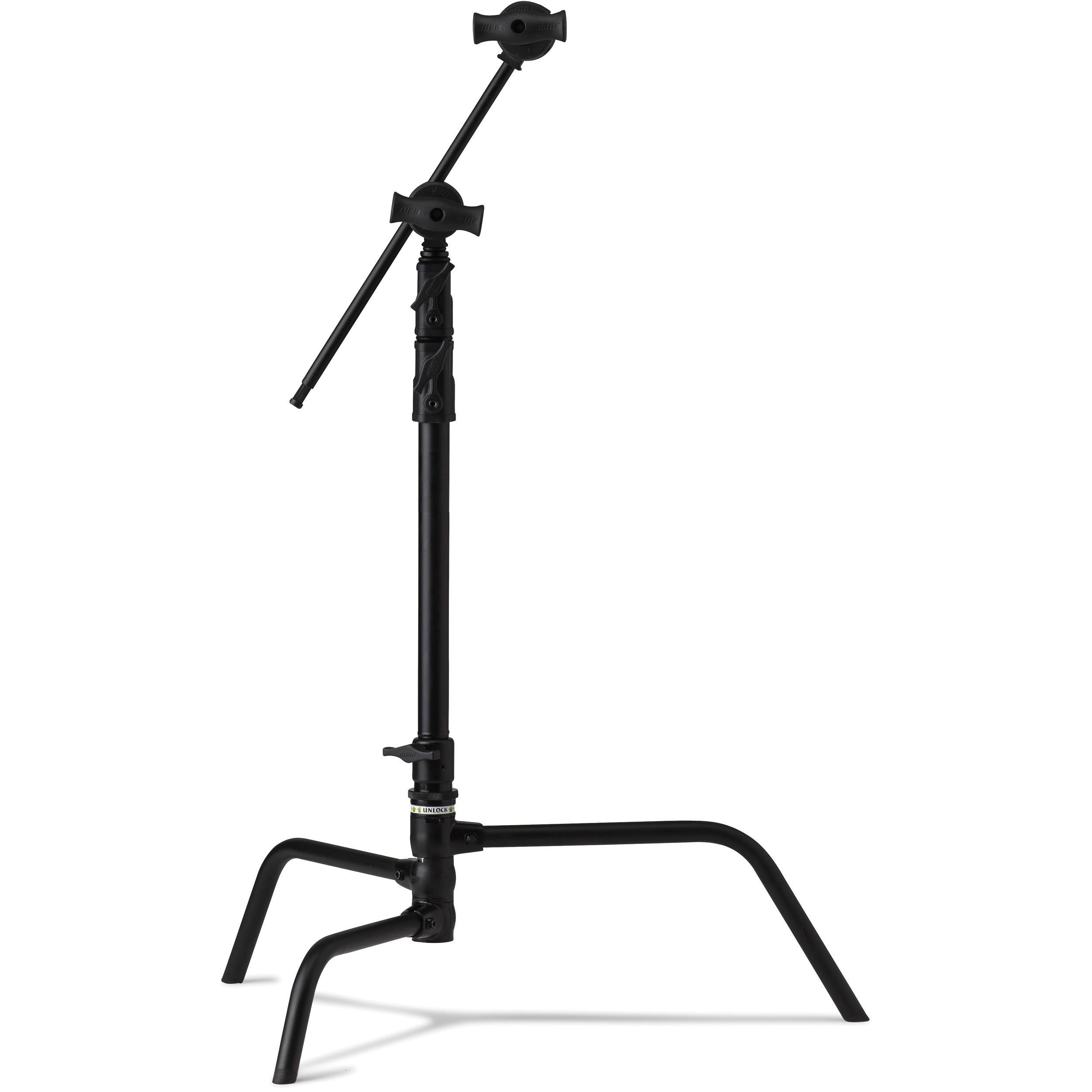Chân đèn C-Stand CK1 lùn Pro 20 inch 1 tay 2 khớp màu đen